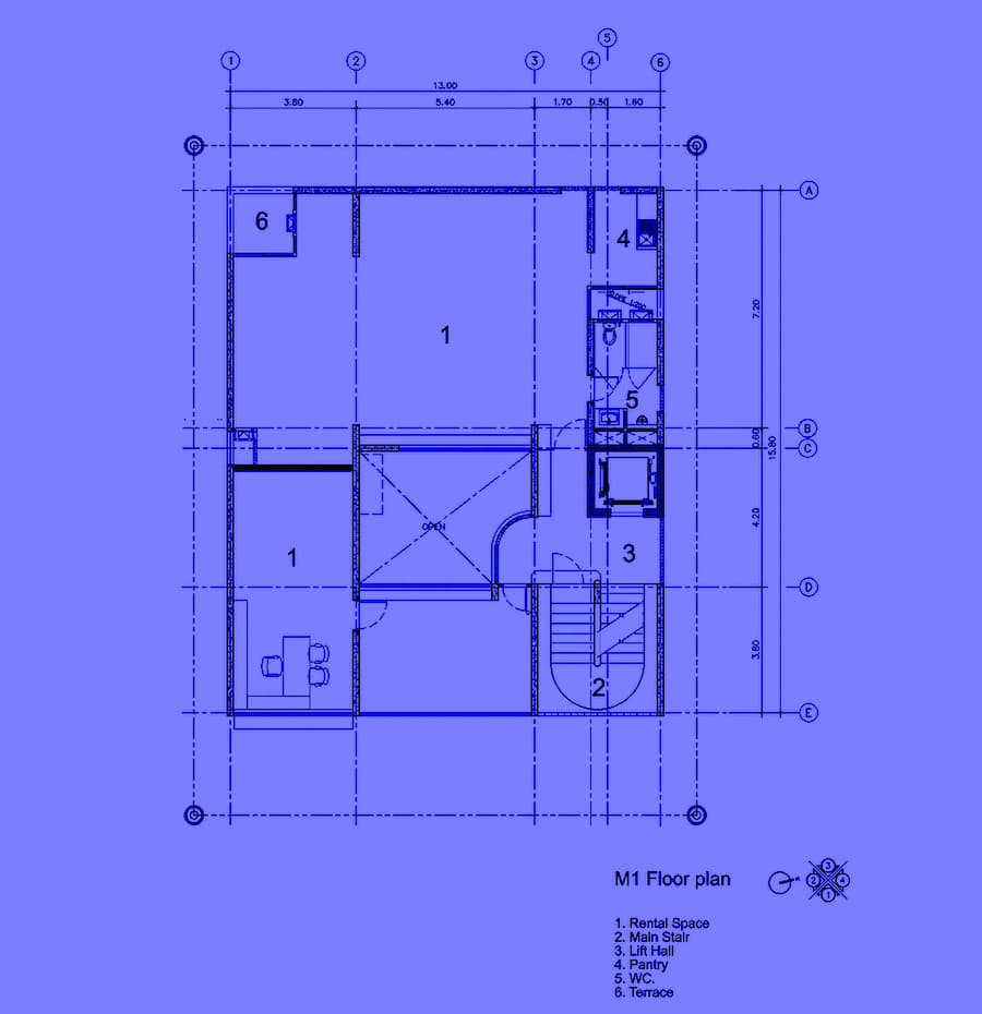 P Home 整合各種不同的功能空間
