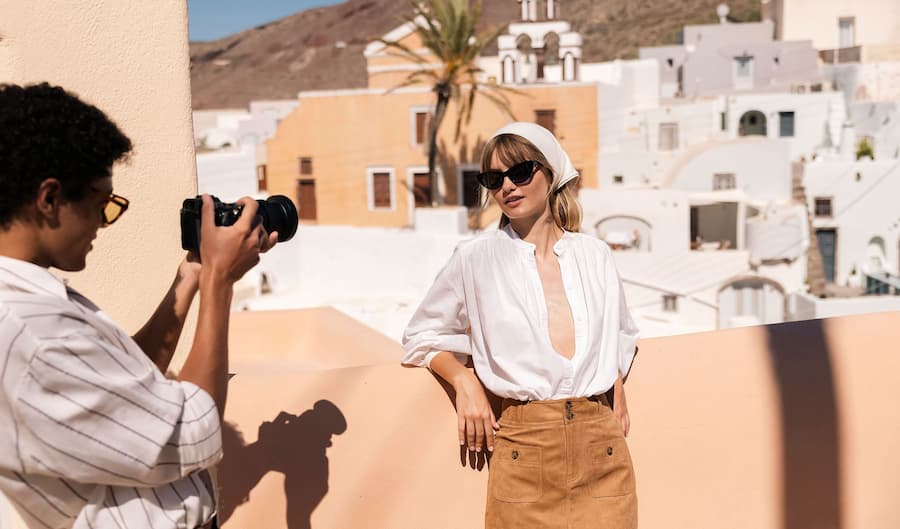 Neema Maison Finikia Santorini exterior with Cycladic architecture