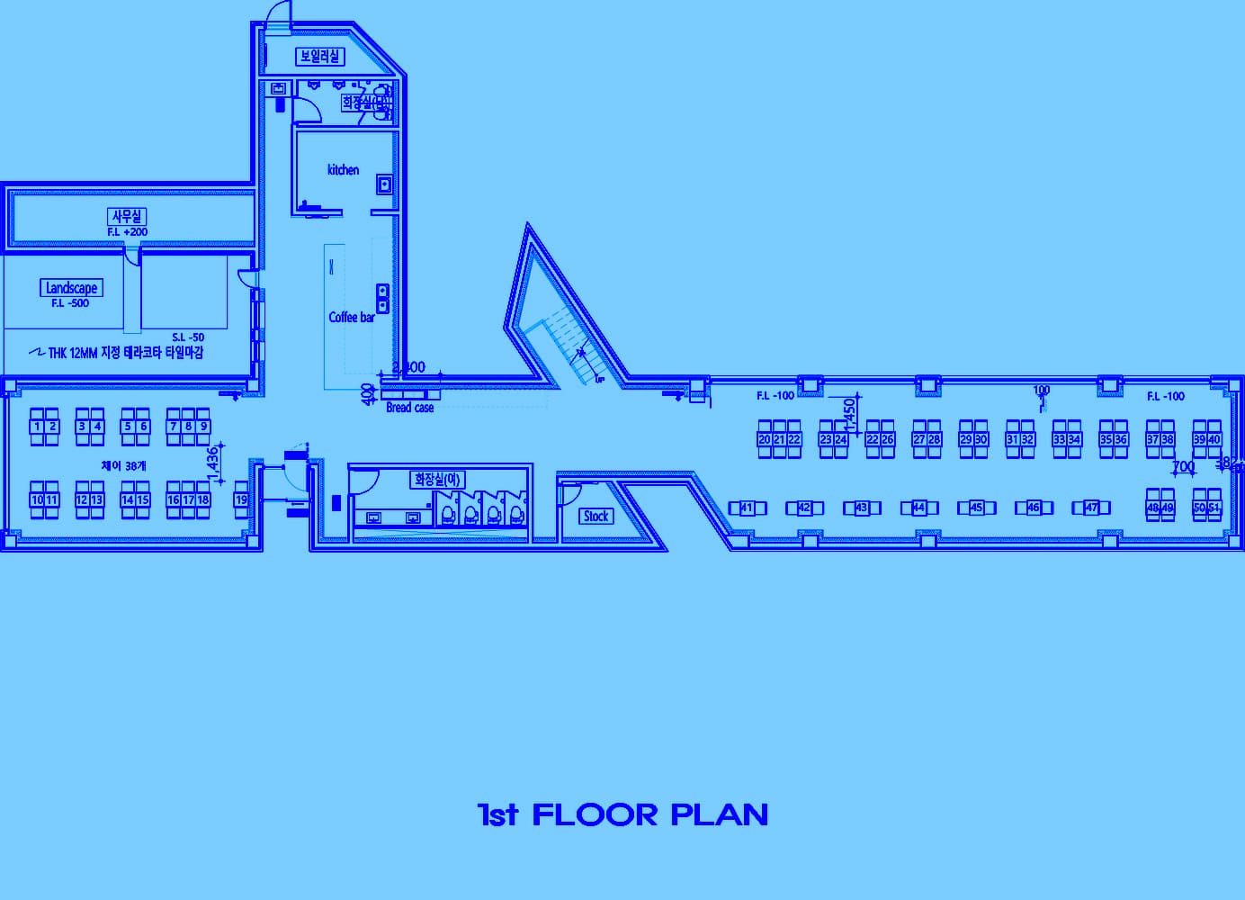平面顯示空間被切割但動線不直觀