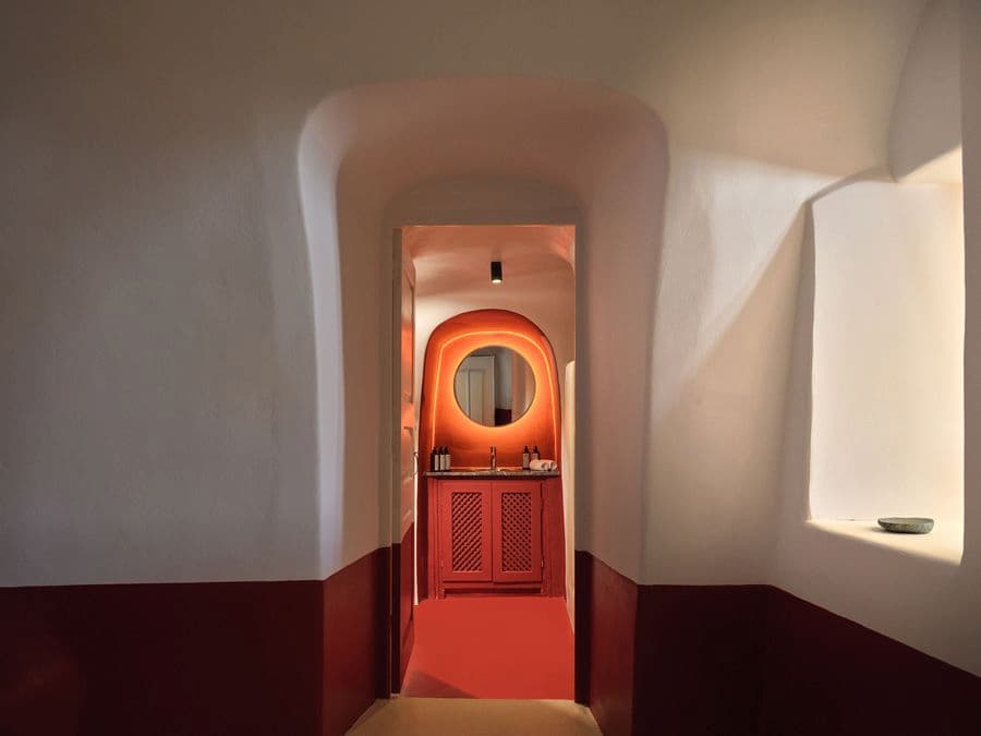 Neema Maison Finikia Santorini exterior with Cycladic architecture