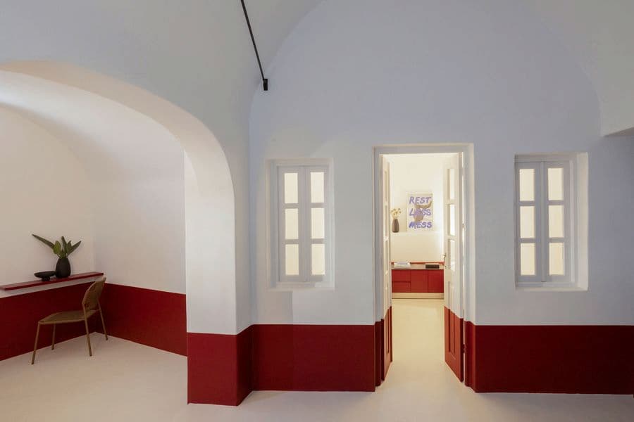 Neema Maison Finikia Santorini exterior with Cycladic architecture