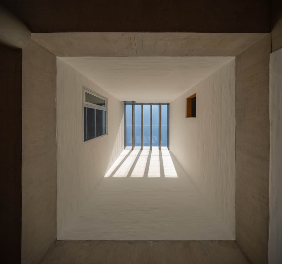 brick house exterior detail within rural environment 