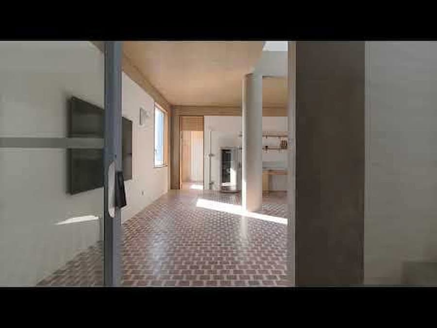 connected interior spaces forming continuous flow