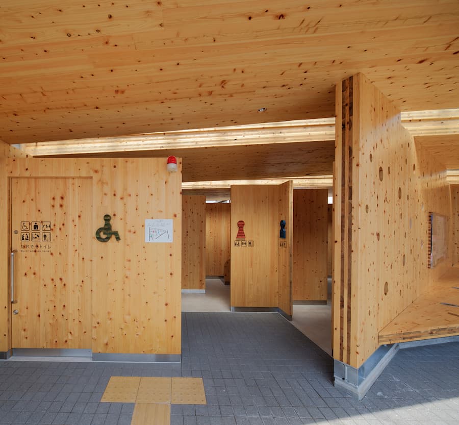 木質公共建築空間與機能配置