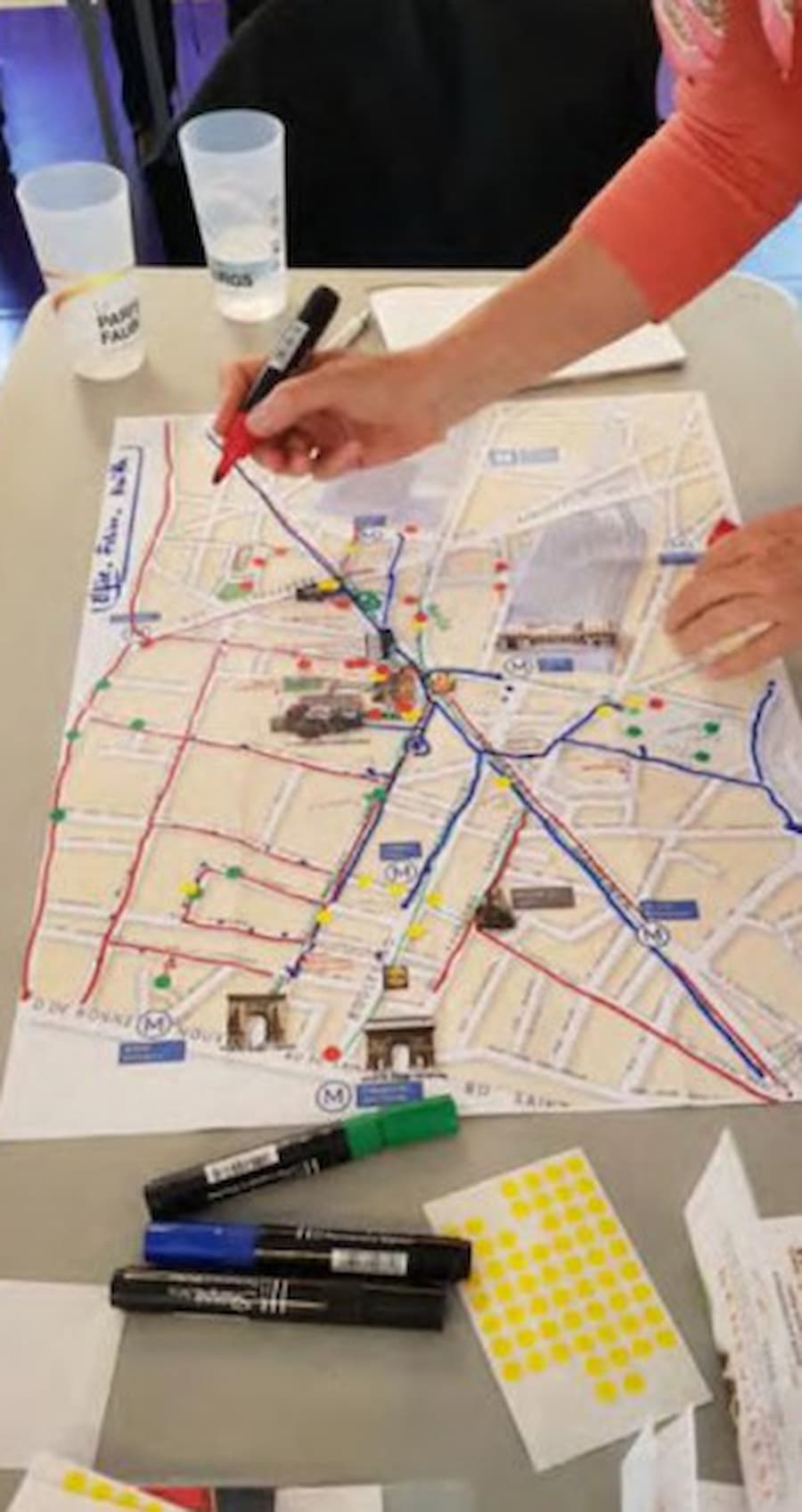Participatory mapping workshop for urban planning in Paris