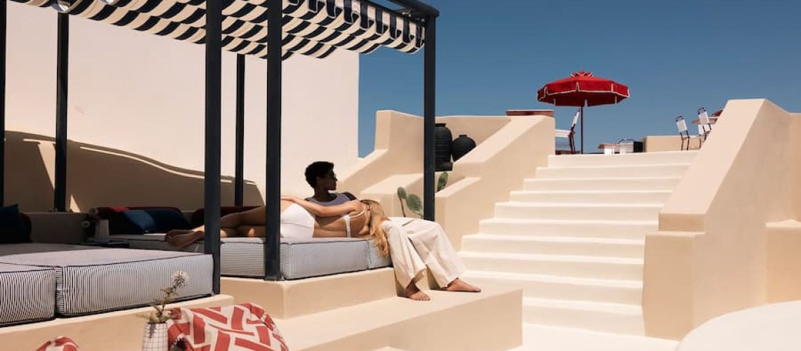 Neema Maison Finikia Santorini boutique hotel with Cycladic architecture and sea view