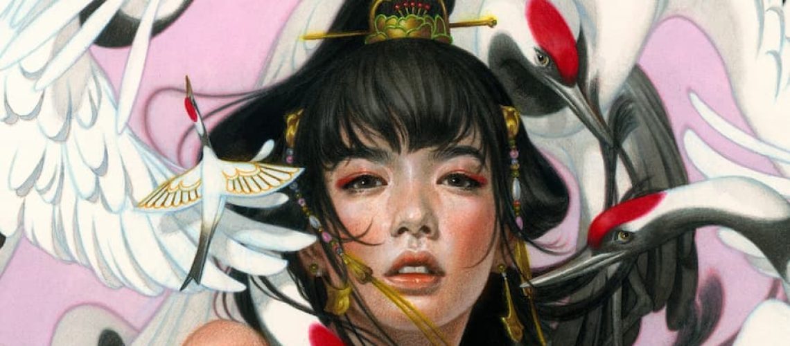 Tran Nguyen’s Ethereal Portraits Portray Melancholy Moments