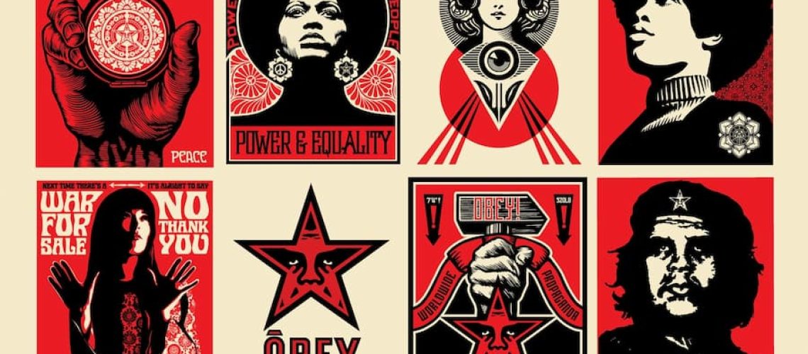 ‘Out of Print,’a Shepard Fairey 回顧展，深入探討抗議的力量